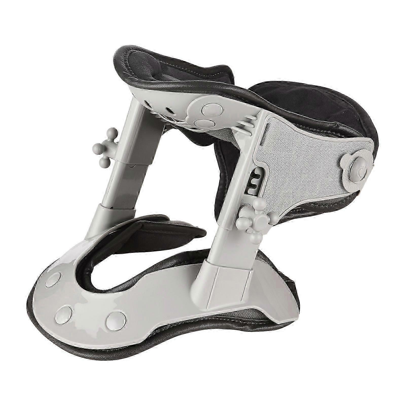 adjustable neck traction collar for spine alignment