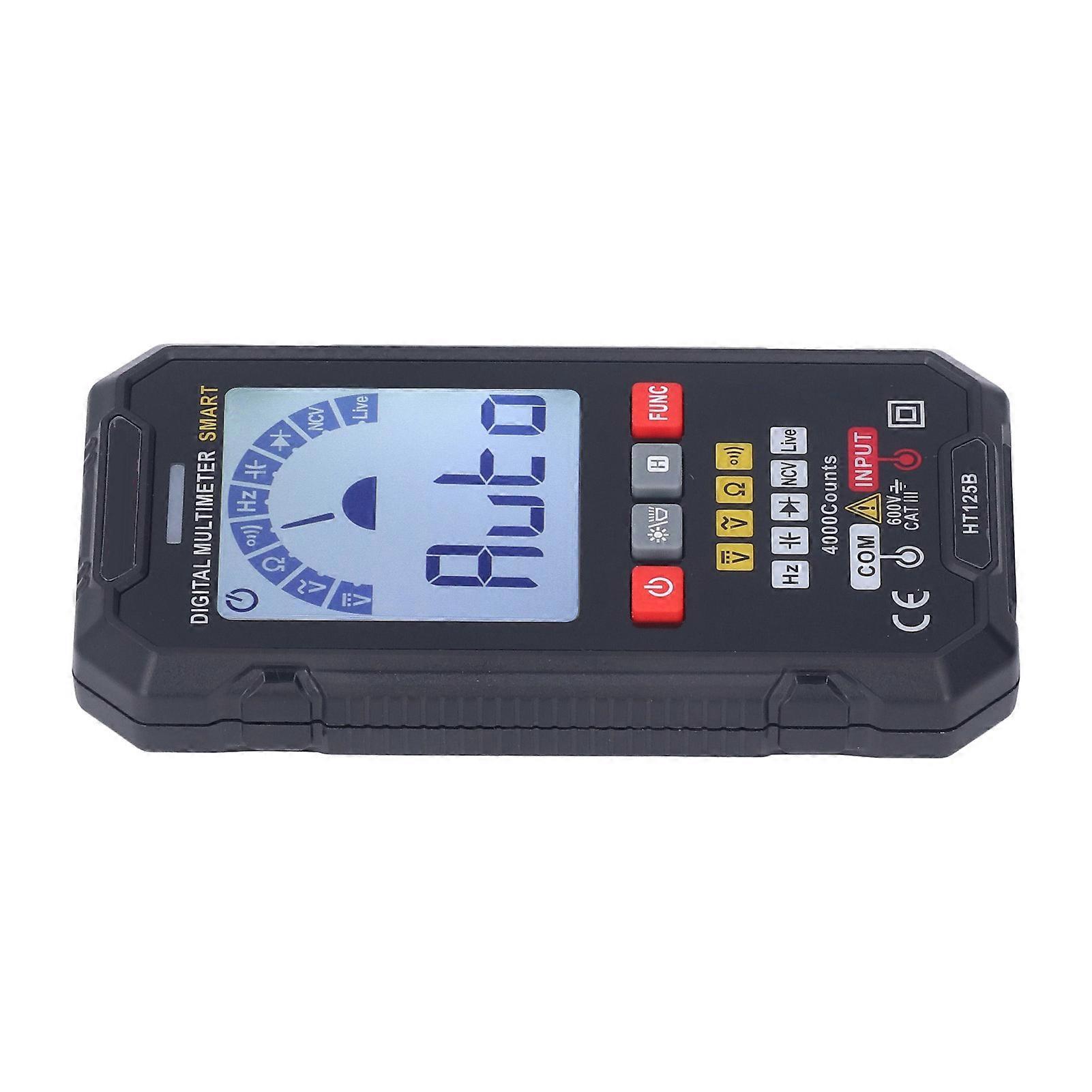 HT125B Digital Multimeter Voltage Ohmmeter Tester with High Accuracy