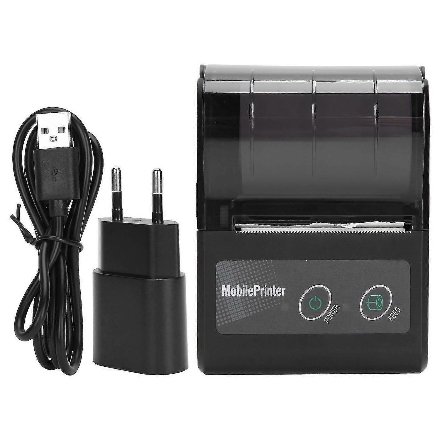 2025 Latest Model Bluetooth Thermal Receipt Printer Portable Ticket Pass Bill