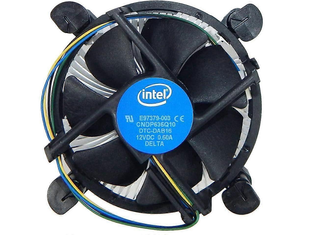 CPU cooler CPU fan aluminum radiator quiet radiator temperature control speed control desktop
