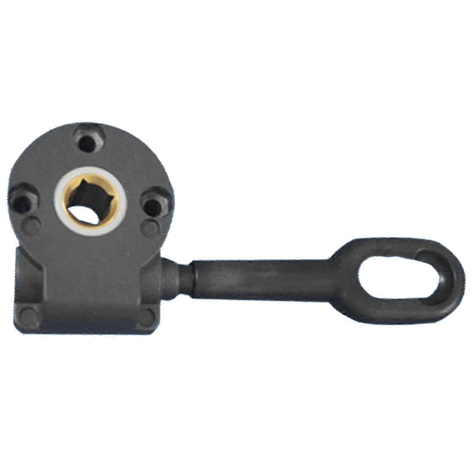 Awning hand crank mechanism - Portable manual retractable gear system in lightweight aluminum alloy