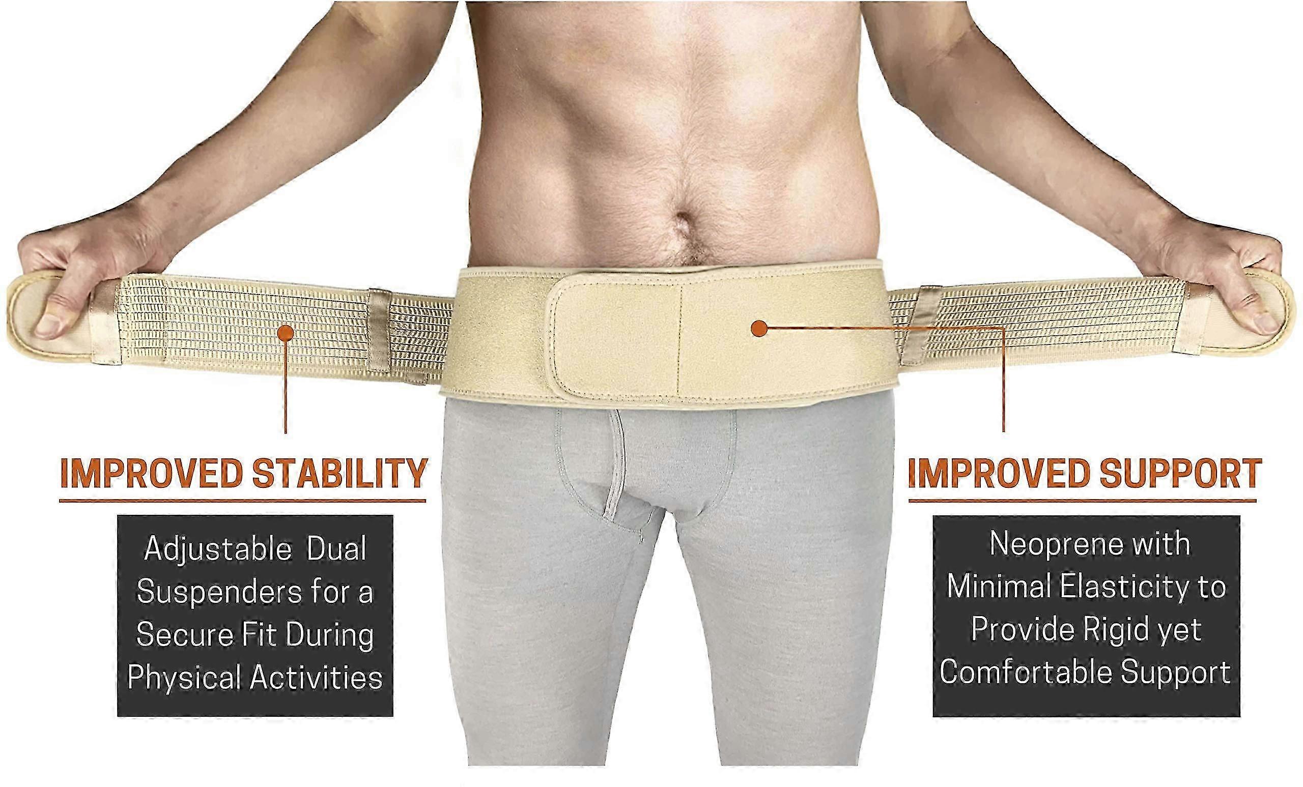 Unisex Sacroiliac Waist Belt Relieves Sciatica, Pelvis, Lower Back, Leg and Sacral Nerve Pain Caused by SI Joint Dysfunction
