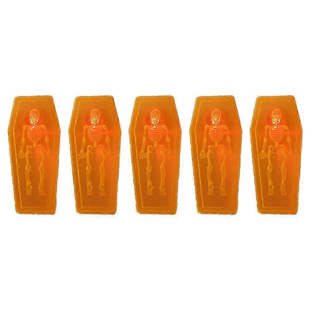 Halloween LED Lights - Skeleton Box Decor Props with Horror Lights