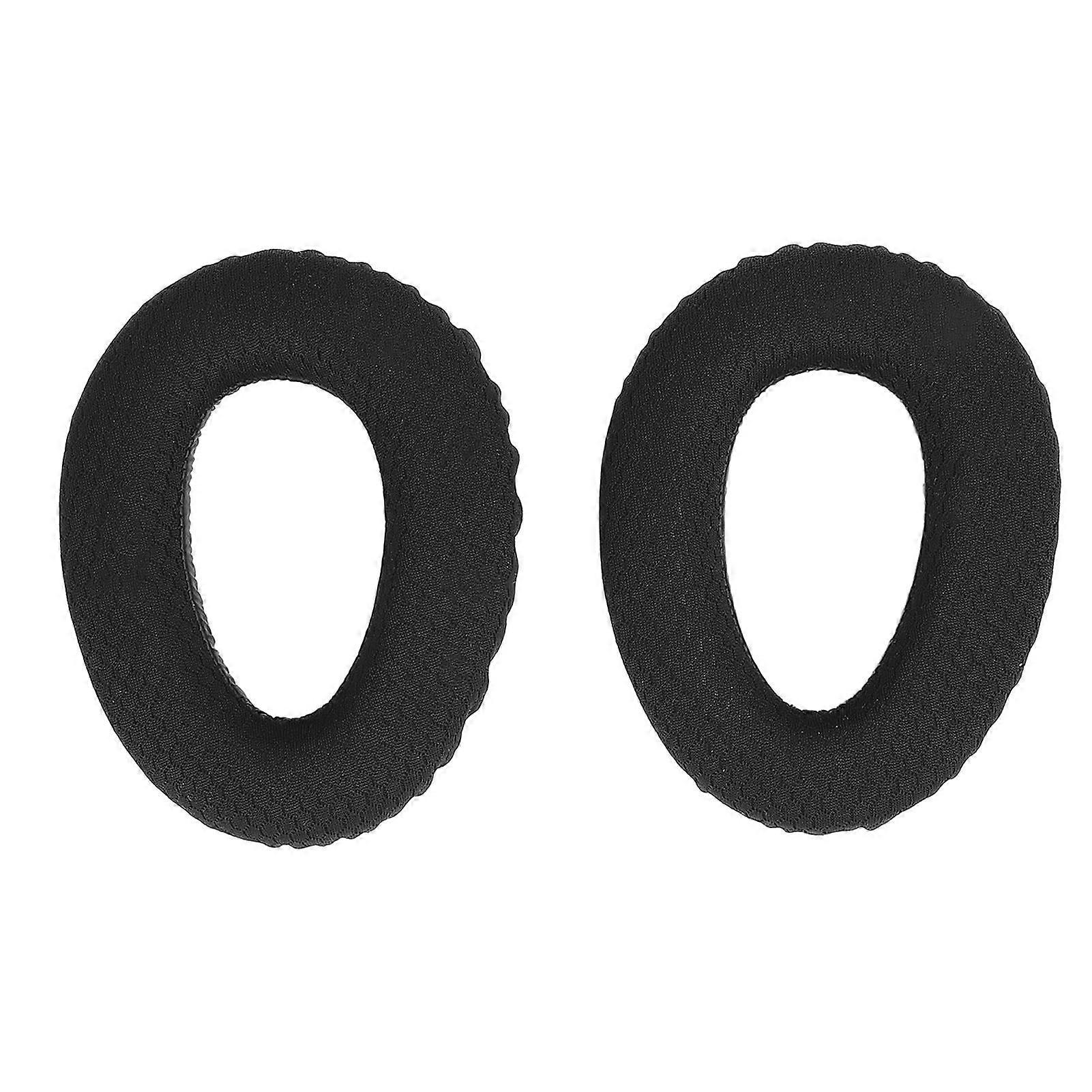 2 Pcs Ear Pads Breathable Mesh Fabric Soft Memory Foam Comfortable Ear Cushions Replacement for PXC480 PXC550