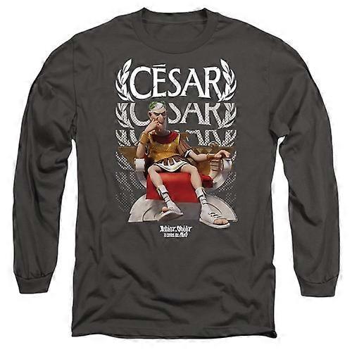 Asterix Unisex Adult Csar Of Rome Long-Sleeved T-Shirt