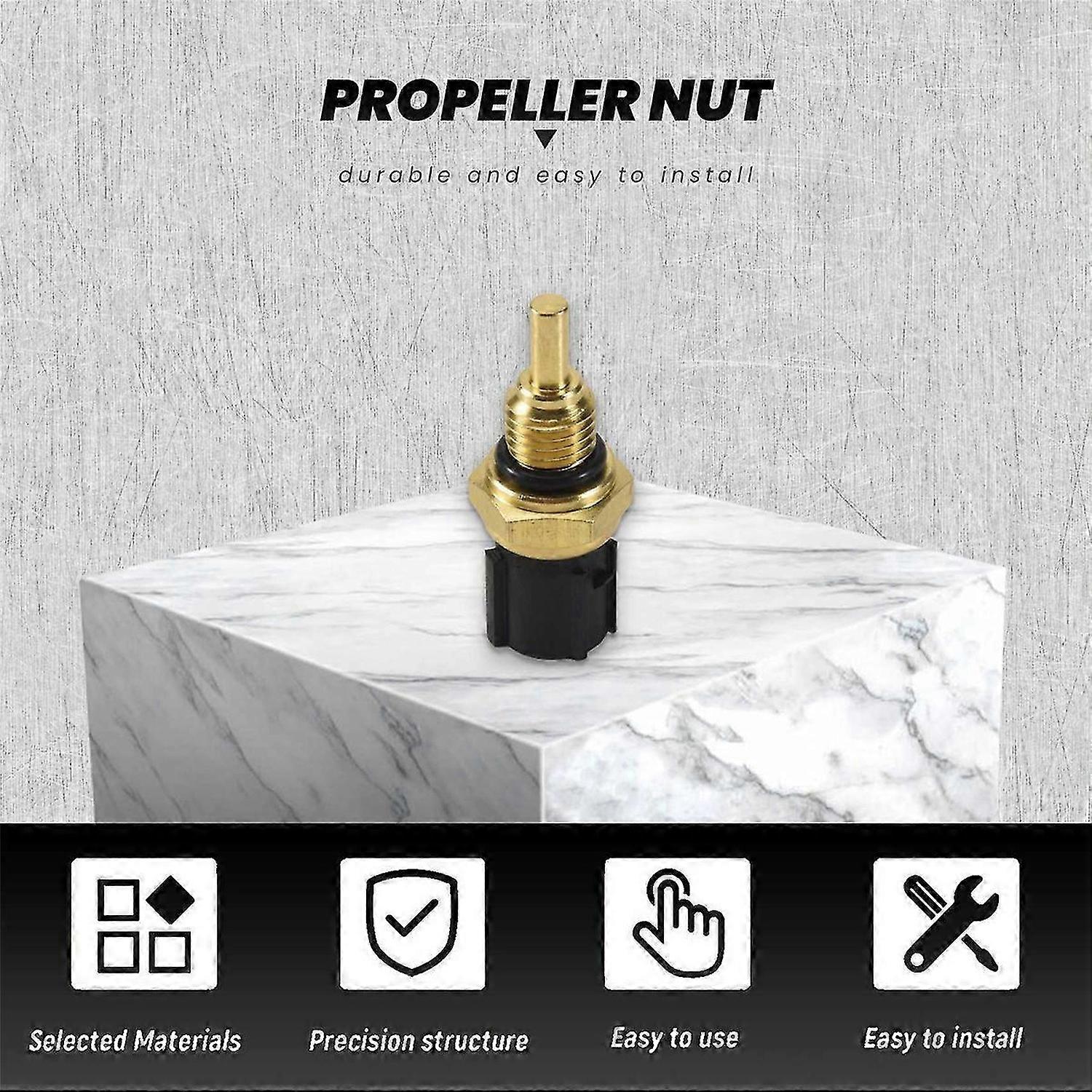 Propeller Prop Nut Fit for Outboard 4HP 5HP Motor 647-45616-01