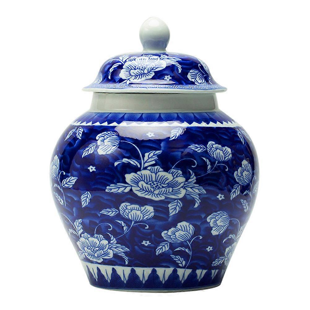 Storage Jar Multi-Function Canister Home Accessory Ceramic Moisture-Proof Sealing 1Pcs