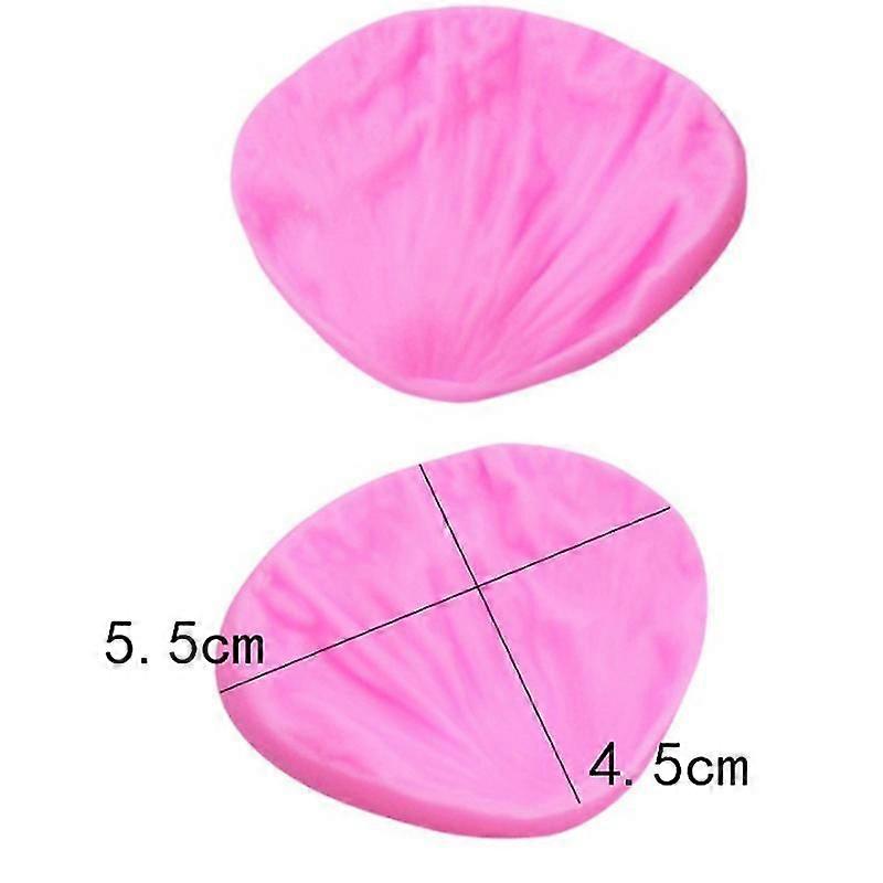 1 Pair Petal Silicone Mold Peony Flower Clip Cake Mold Diy Baking Fondant Mold