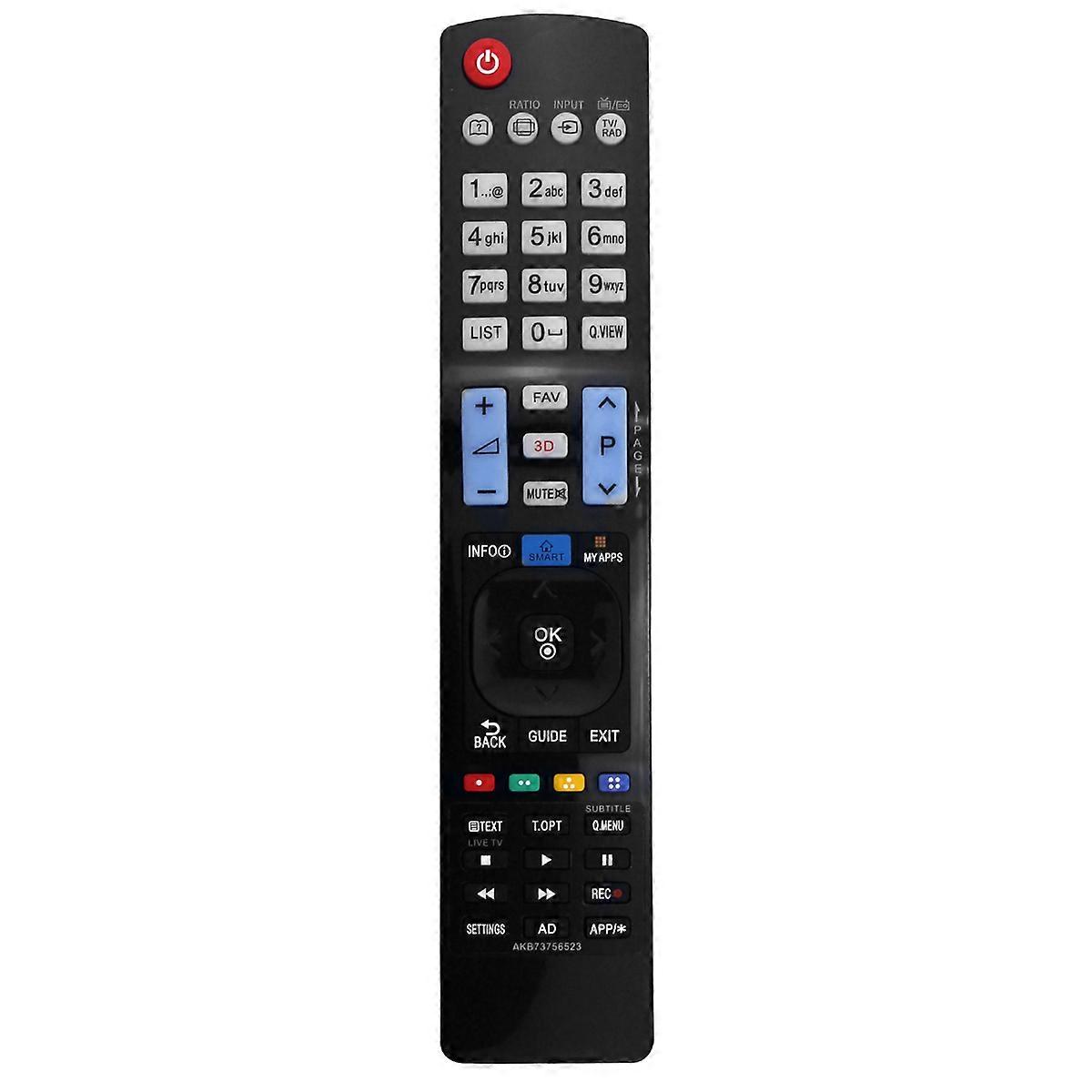 AKB73756523 Replace Remote for TV 19LV2500 32LV3500 22LV2500 37LV3500 26LV2500 42LV3500 32LV2500 26L