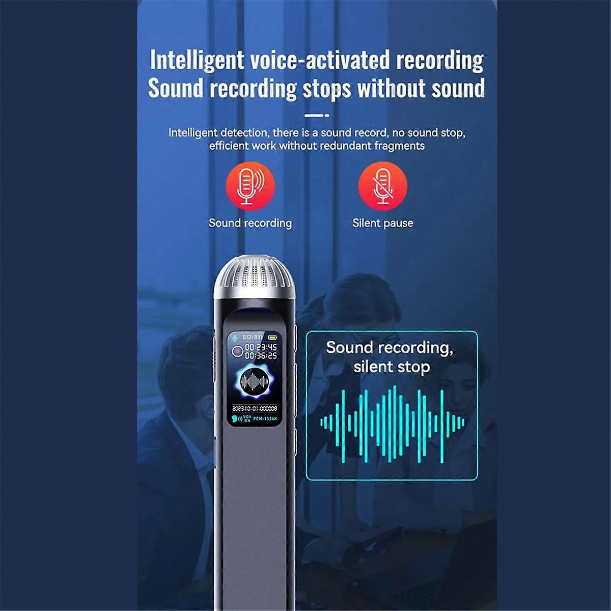 Small Activated Voice Recorder +Microphone,8G