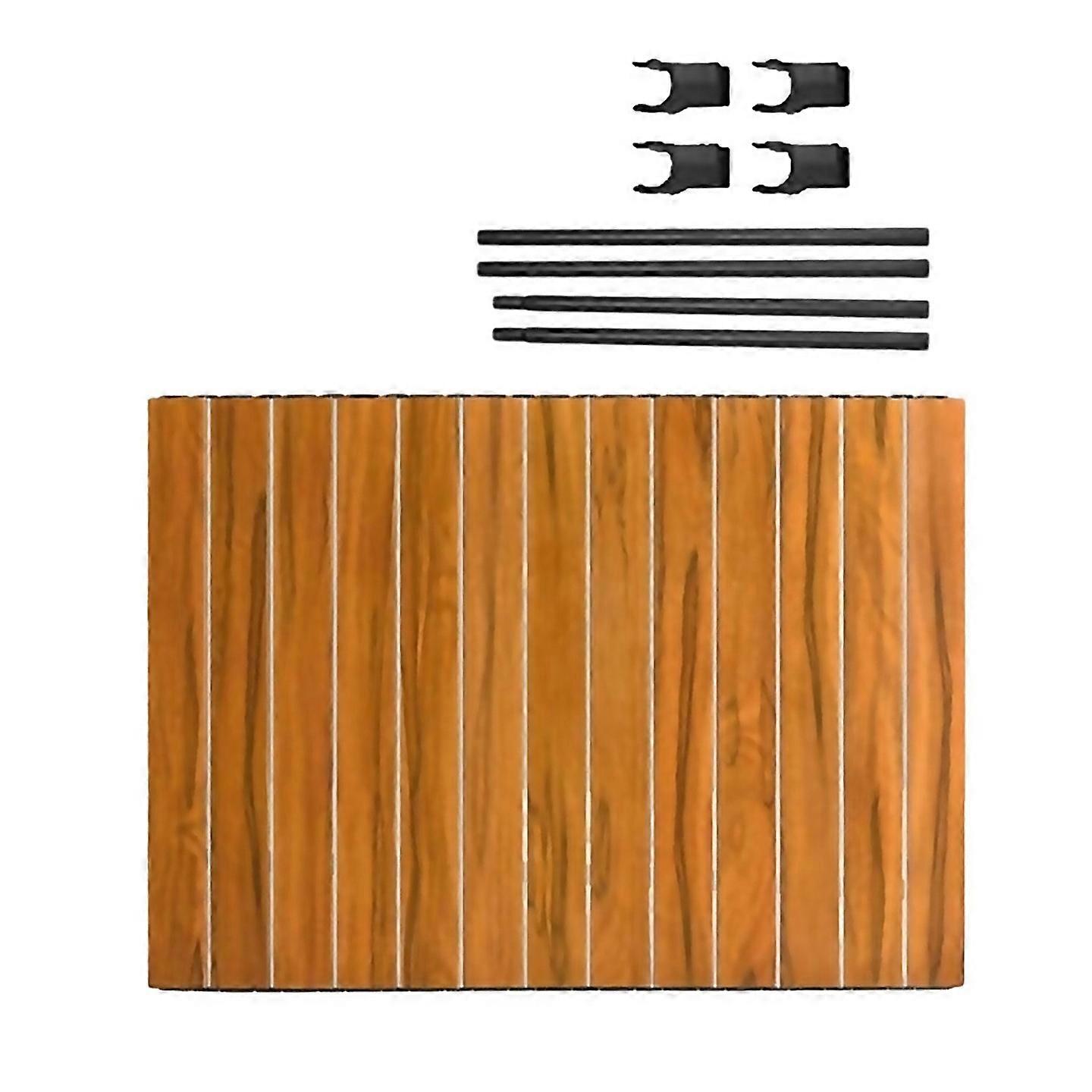 For Portable Table Board Folding Tabletop Board Wood Color