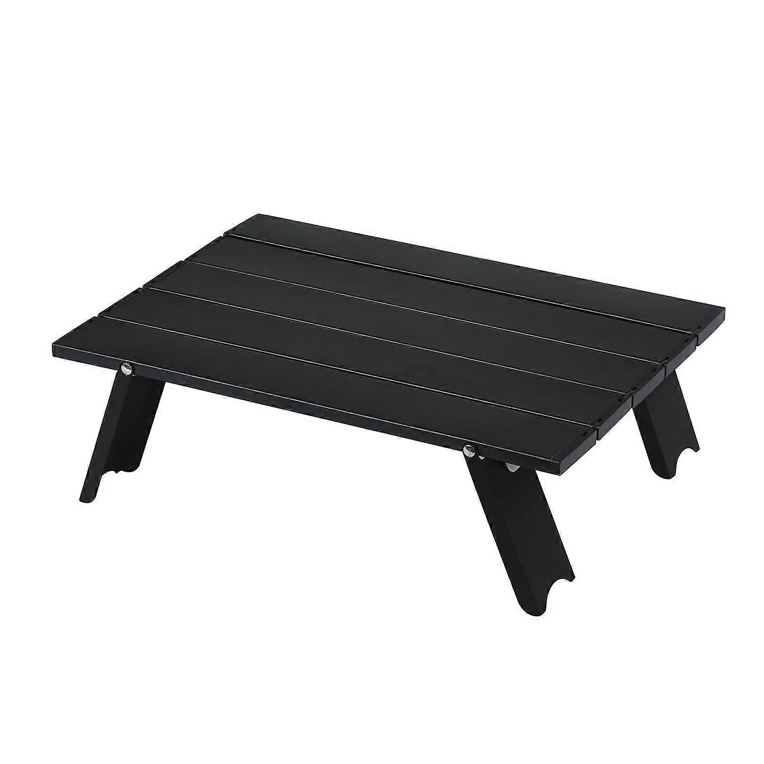 Camping Table - Compact Aluminium Folding Table, Portable Mini Picnic Table for Garden, Hiking, and Travel - Model D