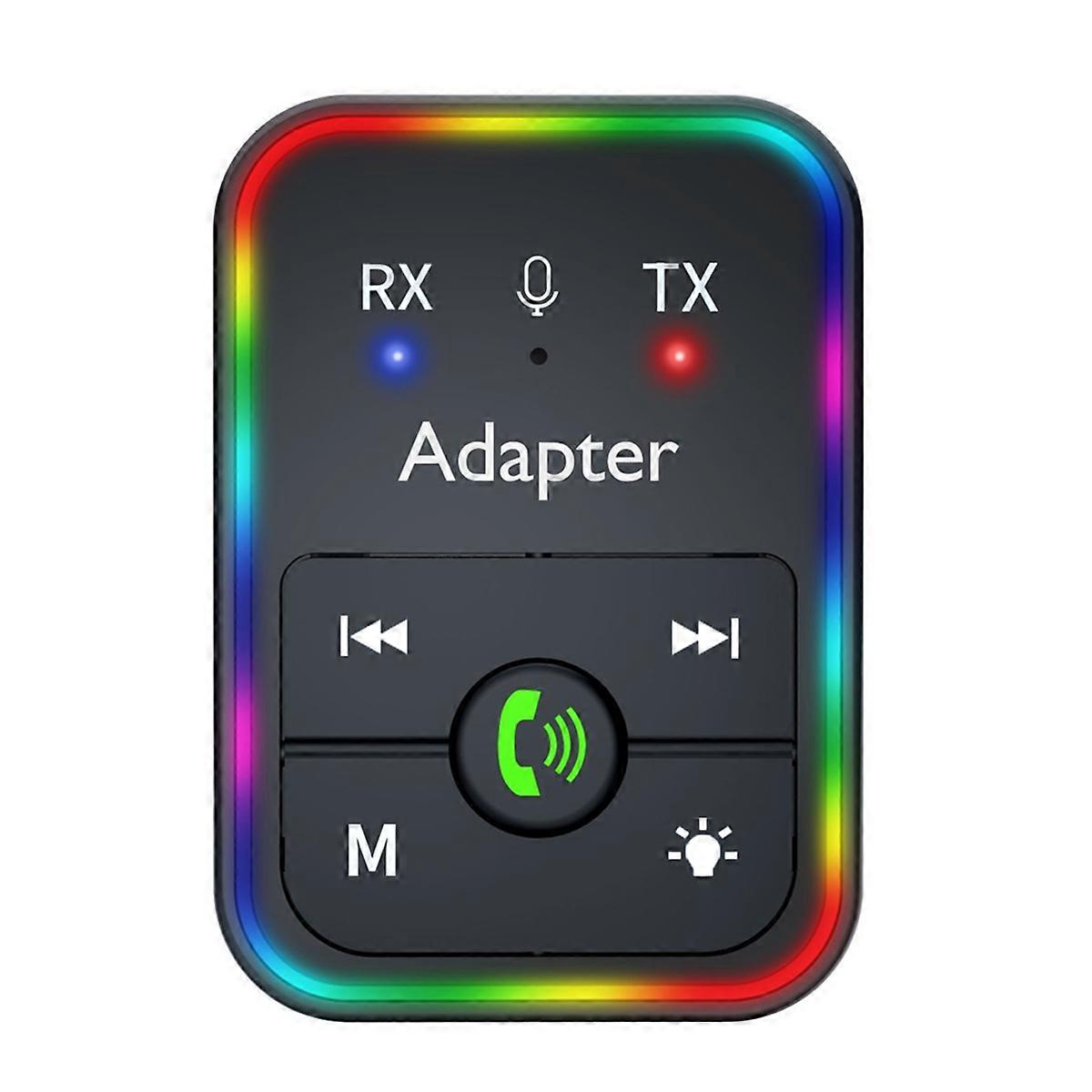 2 in 1 Wireless Bluetooth 5.3 Receiver Transmitter Adapter AUX Jack