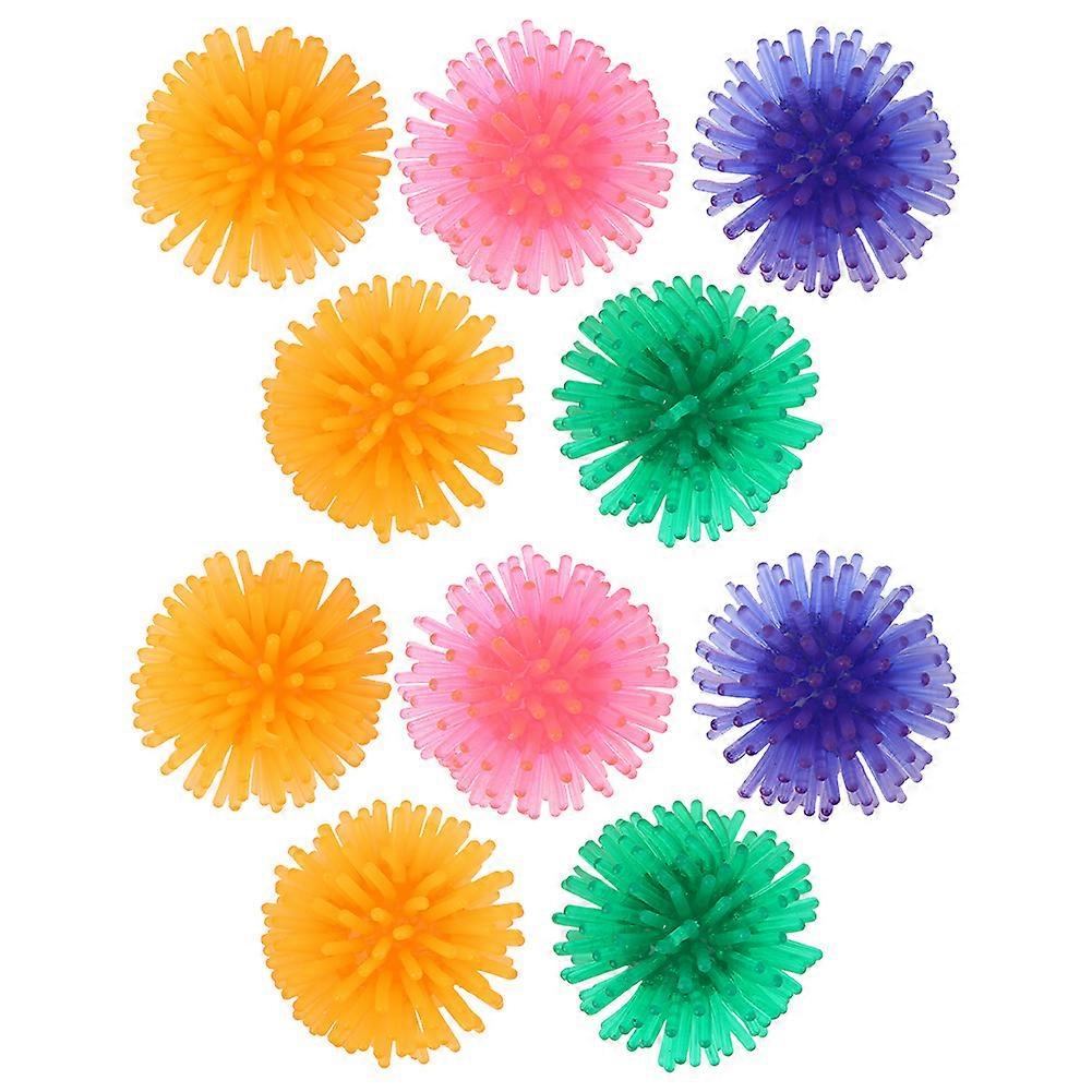 Lot de 10 balles colorées pour chat