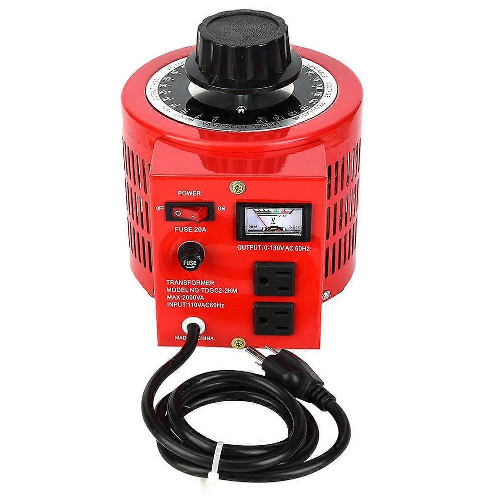 TDGC2-2KM AC Voltage Regulator Output 0~ 20A Single Phase   2000W