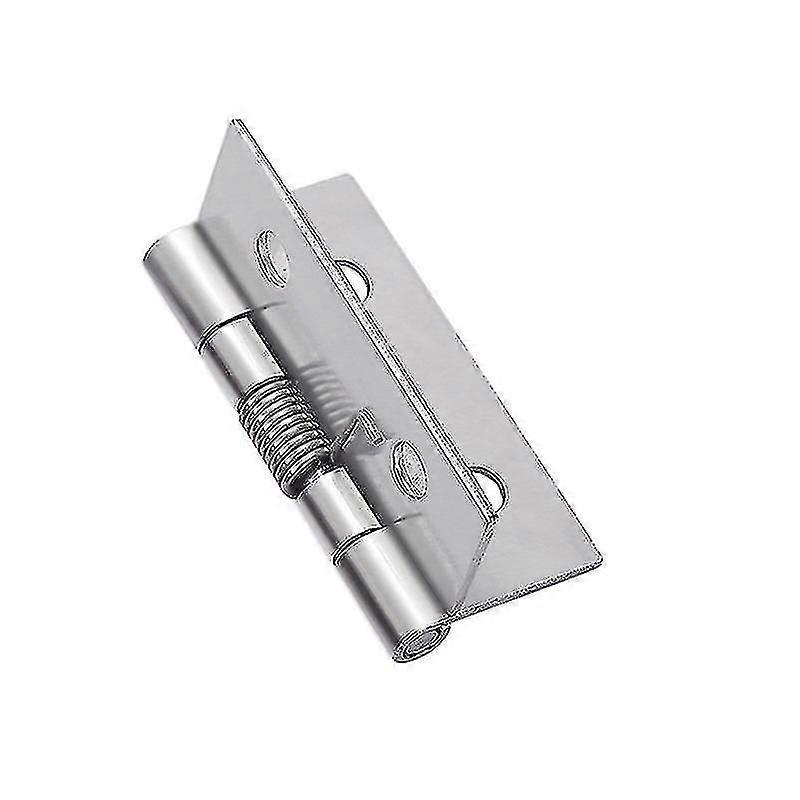 4 pz Cerniere a molla di apertura a chiusura automatica, cerniere per porte a molla in acciaio inossidabile 304, cerniere a chiusura automatica per porte invisibili-hao
