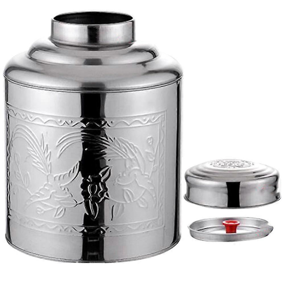 Household Storage Jar In Rectangular Shape Designed For Tea And Snack Storage Perfect For Home 4Set