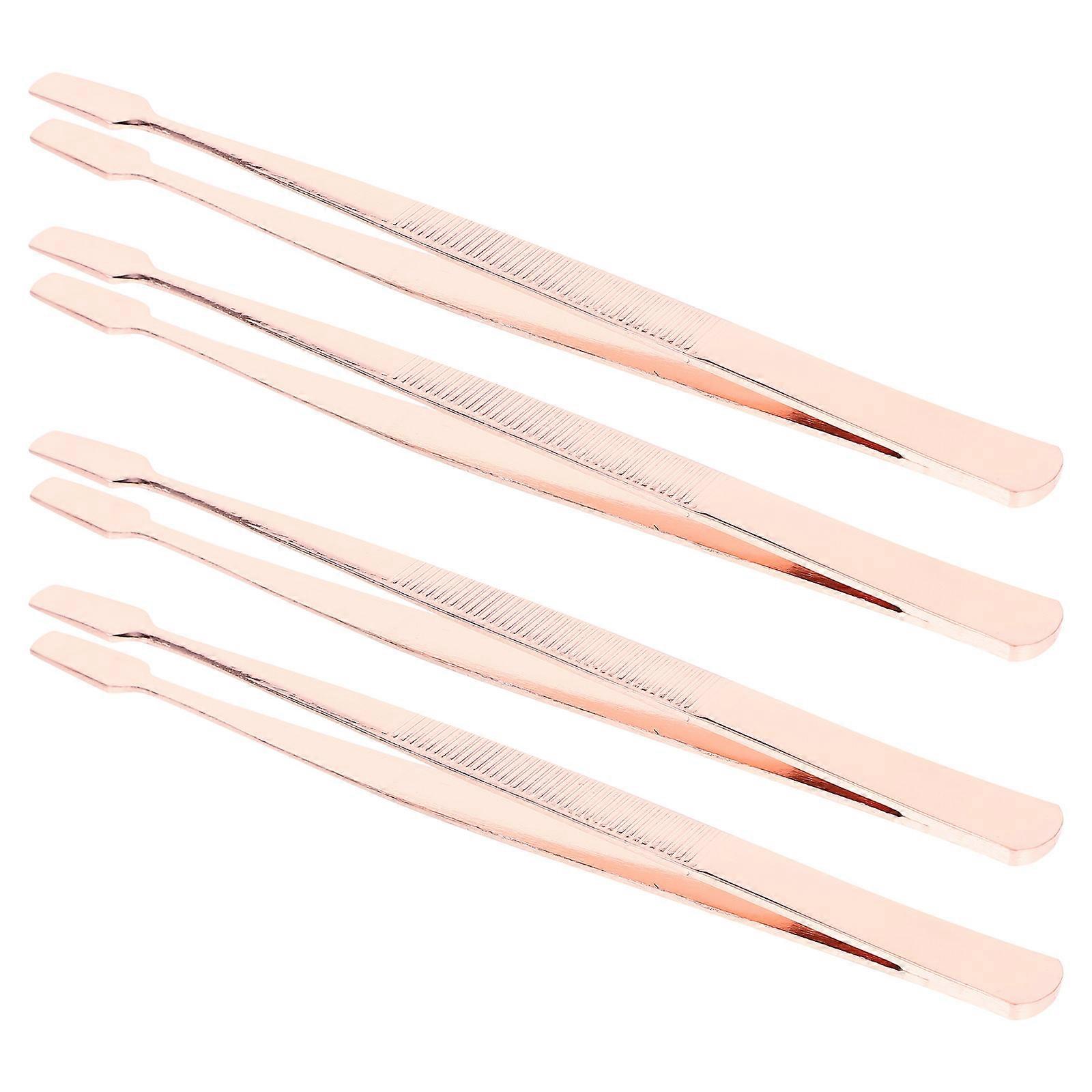 16 Pcs Eyelash Extension Tweezers For Women Multi-functional Design Comfortable Grip False Eyelash Applicator
