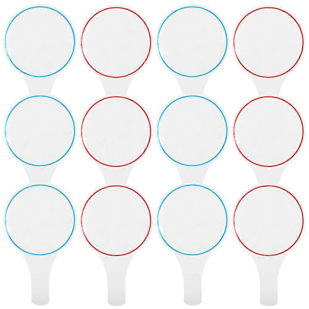 Dry Erase Boards Handheld Whiteboards for Sports Events 60Pcs Foam