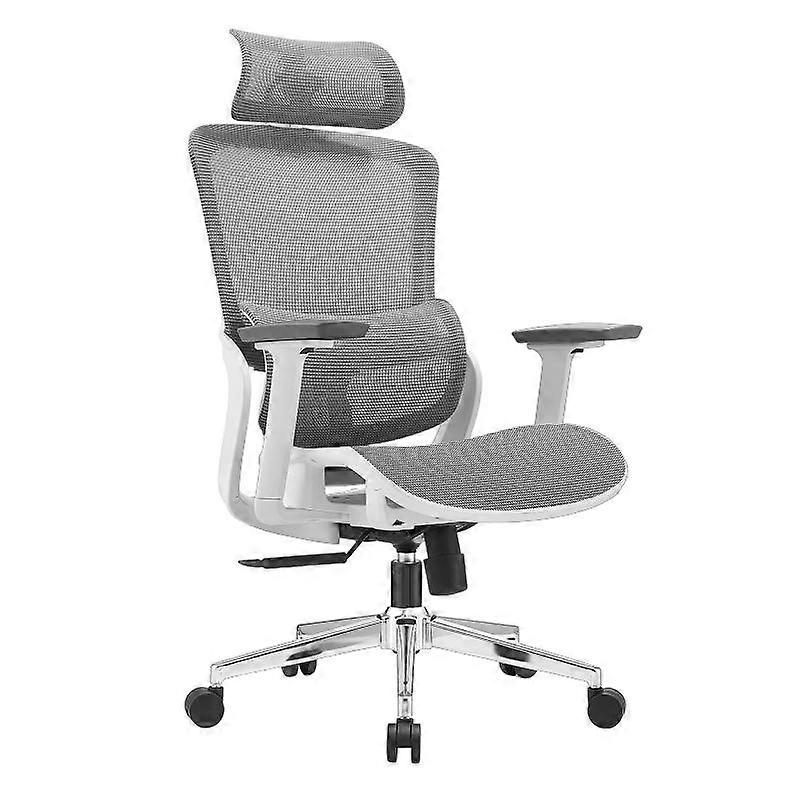 Elena High Back Full Mesh Ergonomic Office Chair In Grey Office Chairs