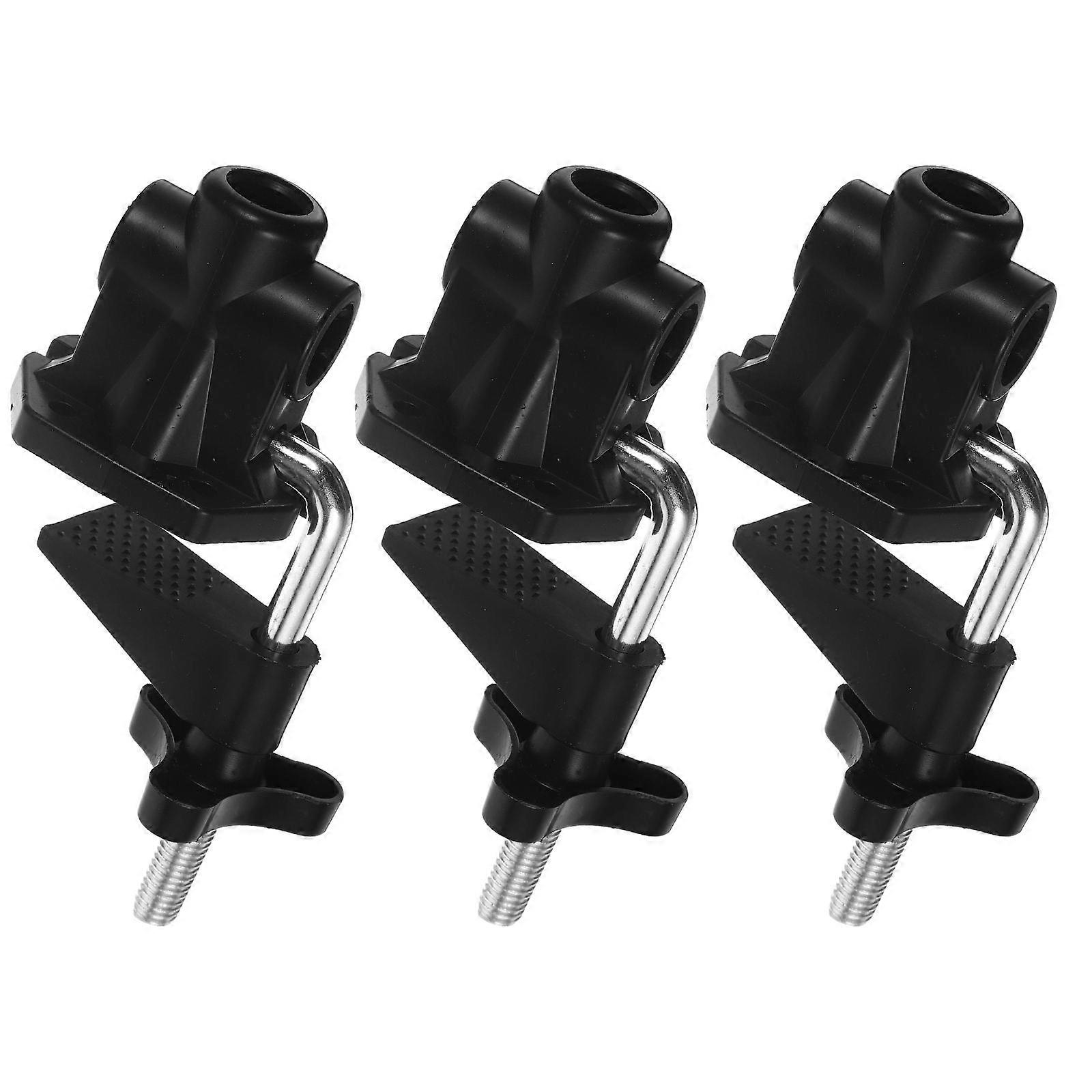 Table Lamp Fixing Clamp Aluminum Alloy for Home Use 9Pcs Metal Clip