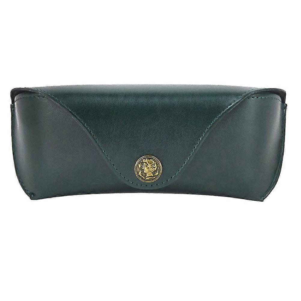 Simple Design Packet Glasses Box for Glasses 2Pcs Handmade Green