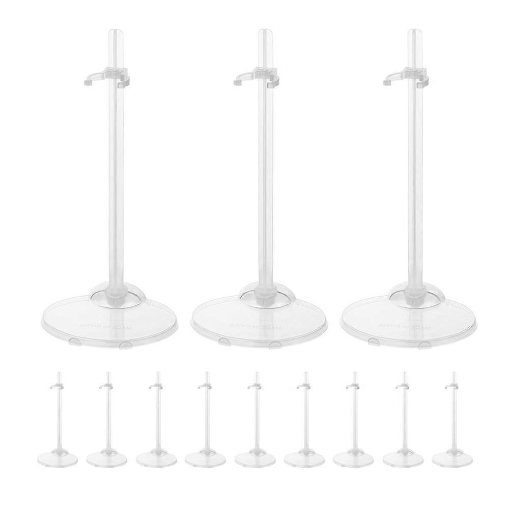 Doll Stands Display for Stable Support Transparent Plastic with 120Pcs