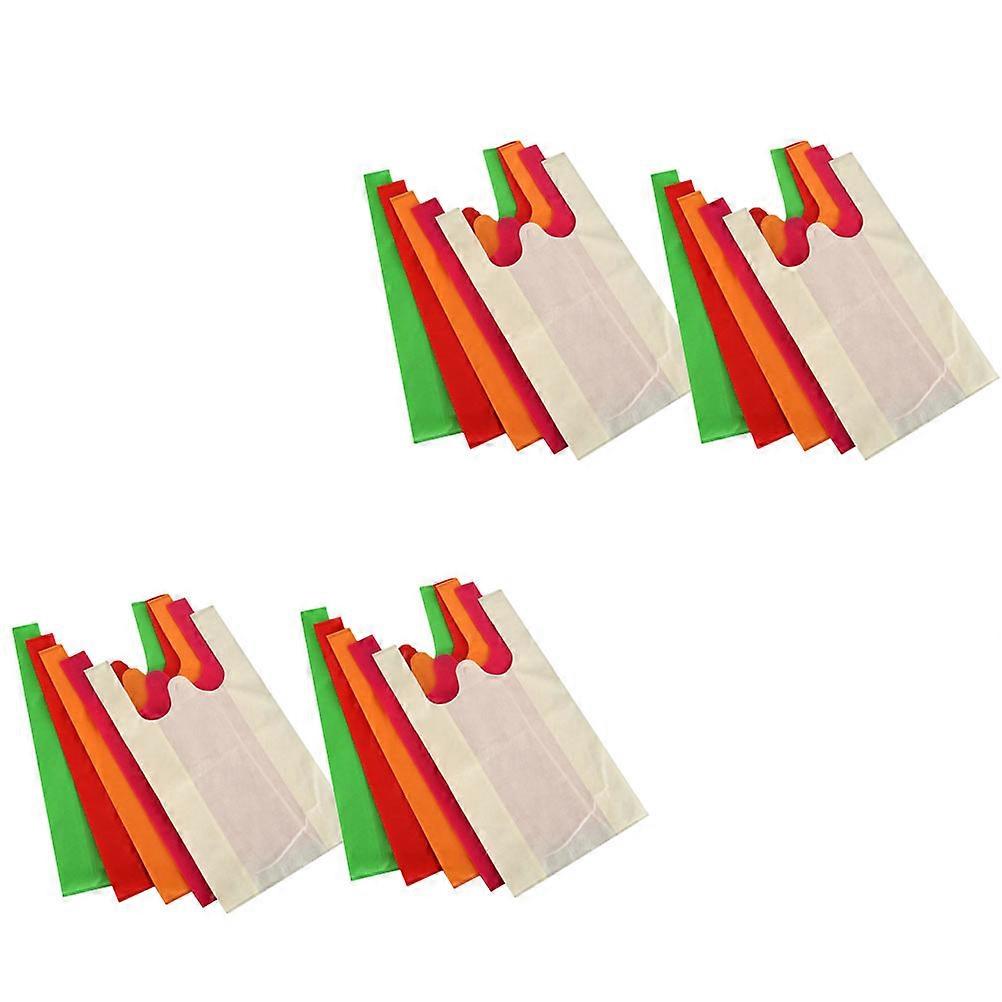 Environment-Friendly Shopping Bag Foldable Storage Tote for Shopping 20Pcs Multi