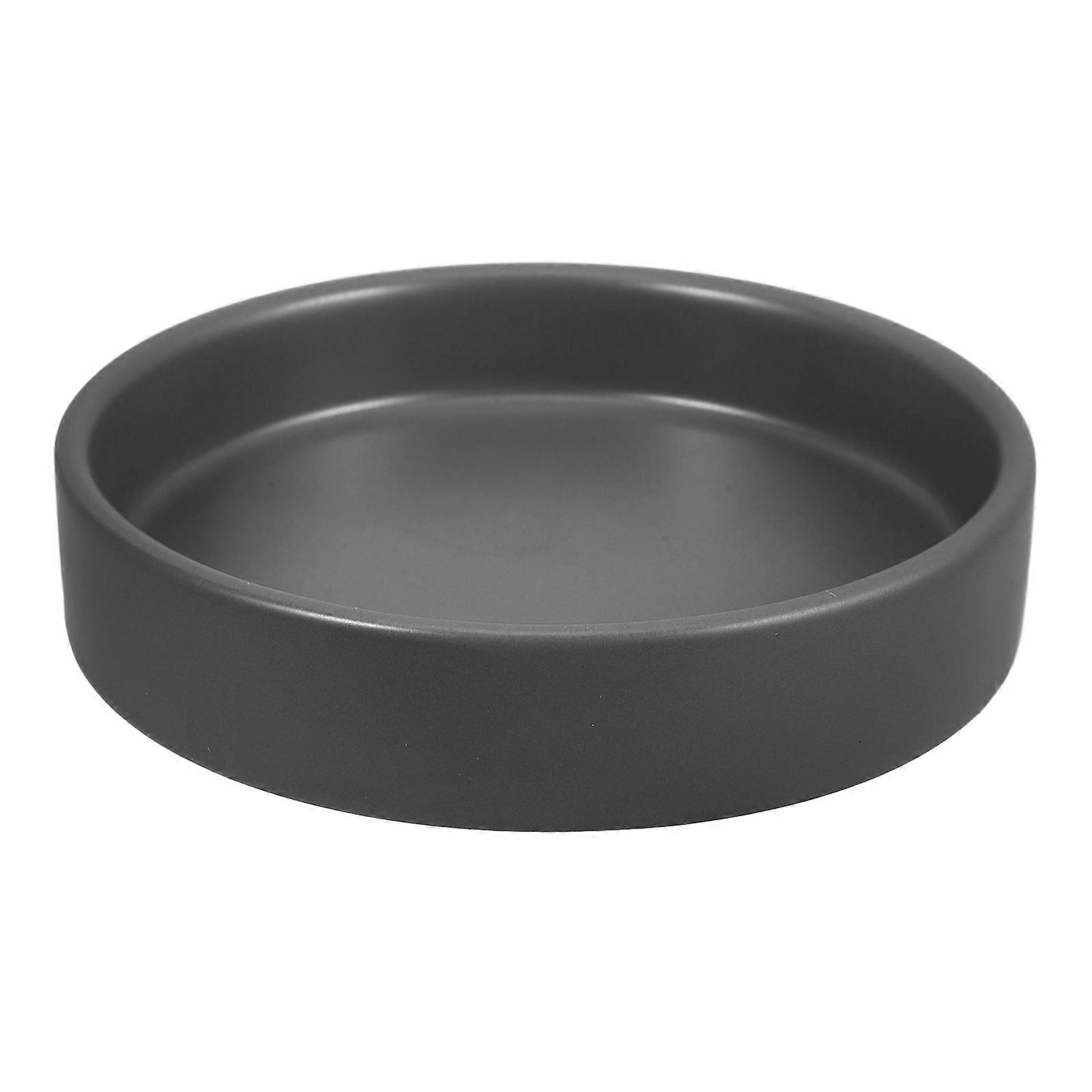 Flower Pot Tray Plants with 5Pcs Durable Grey Saucers