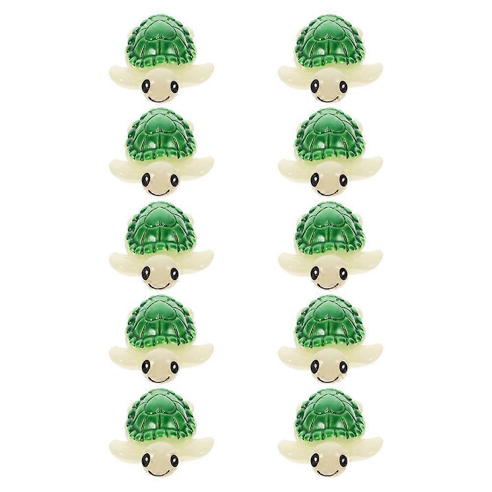 Mini Resin Turtles Turtle Figurines for Decoration 20Pcs Home Decoration Model