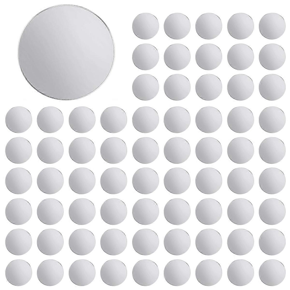 Mini Size Acrylic Round Mirror (100PCS, 1 Inch)