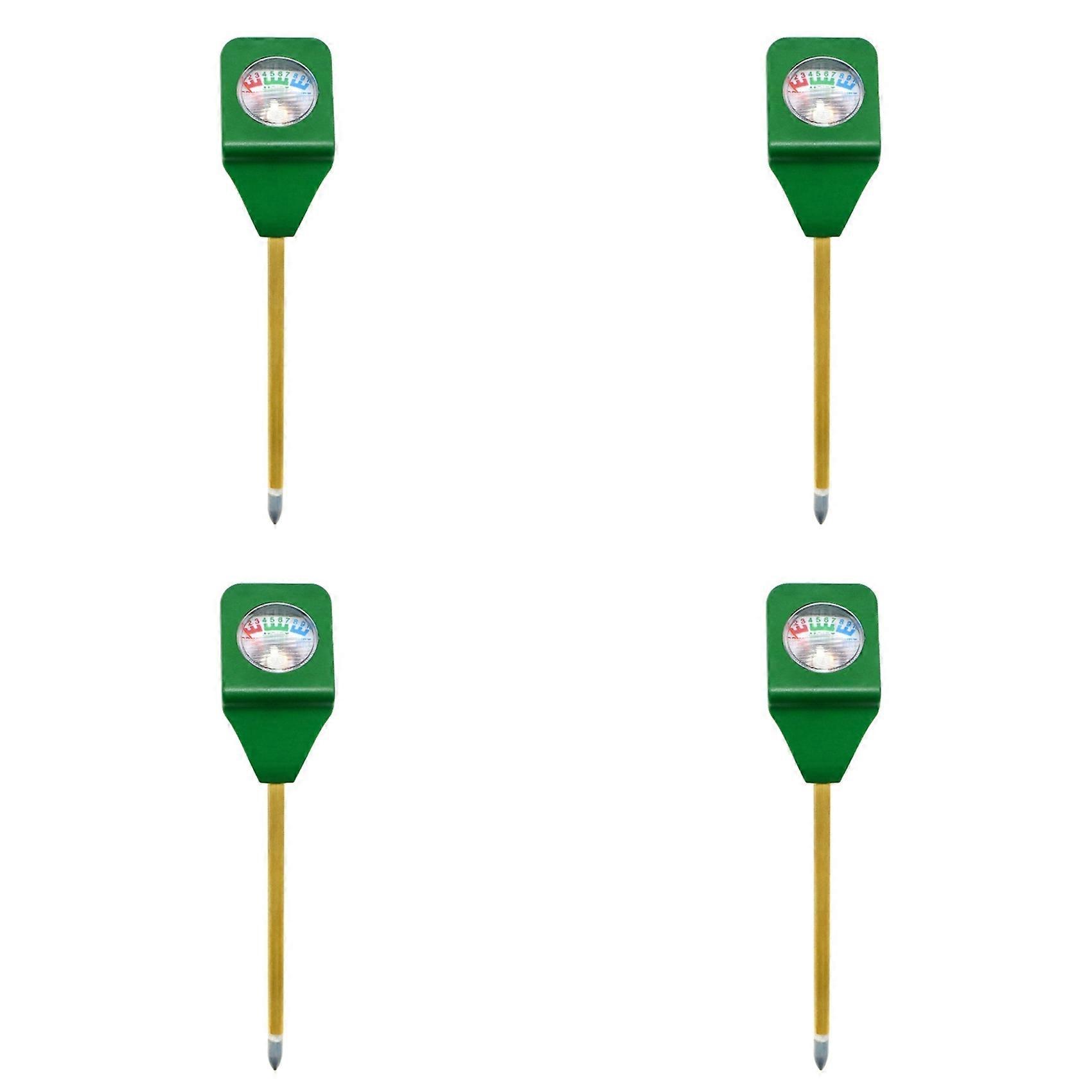 4X Mini Soil Moisture Meter Moisture Tester Soil Meter Plant Soil Kit Moist Tester Testing Instrument