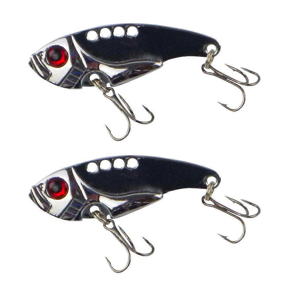 Finesse Metal Blade Silver Flash 55Mm 2 Pack Baits & Lures