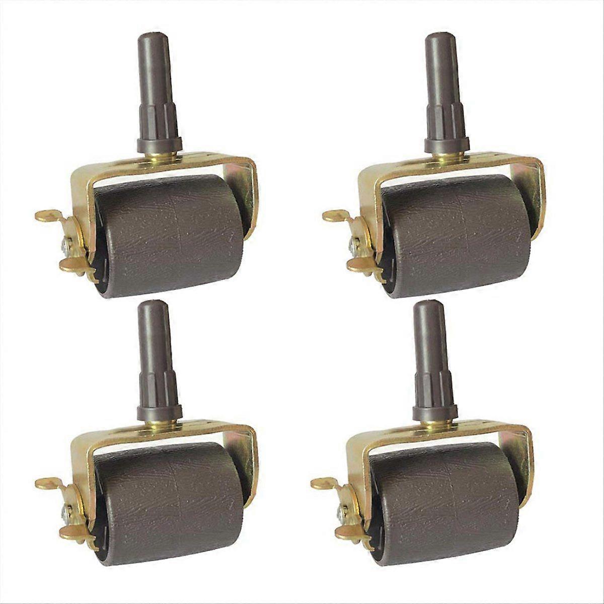 Bed Casters, Bed Frame Wheels Rollers for Bed Replacement Parts Heavy Capacity Bed Roller Wheels wi