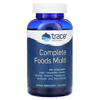Trace, Complete Foods Multi, 240 Tablets