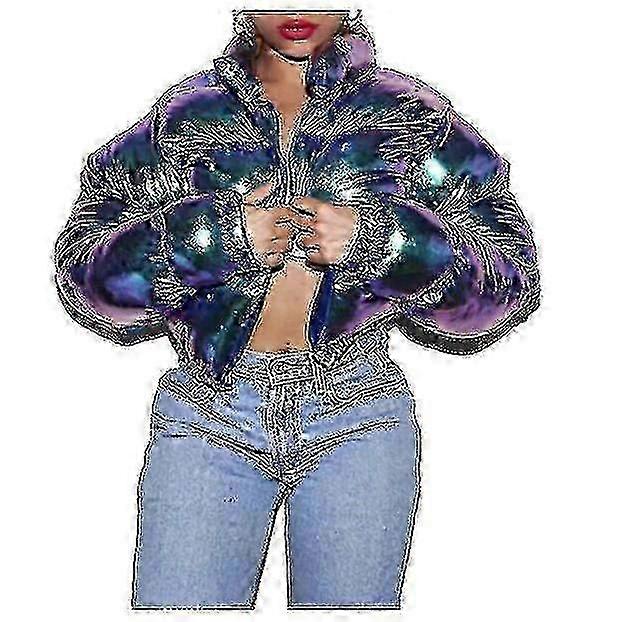 Kort vinterdunjacka för kvinnor - jj