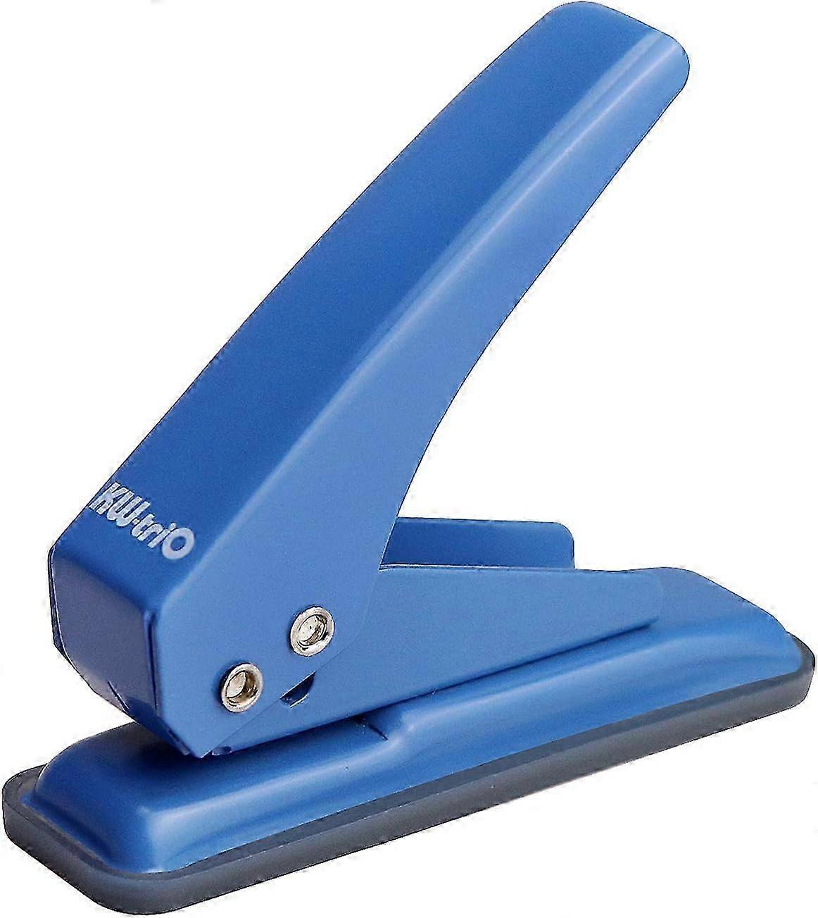 Accurate Alignment Heavy Duty Single Hole Punch, Professional Precision Portable Storage Puncher, Material Non-Slip Removable Base for 25-26