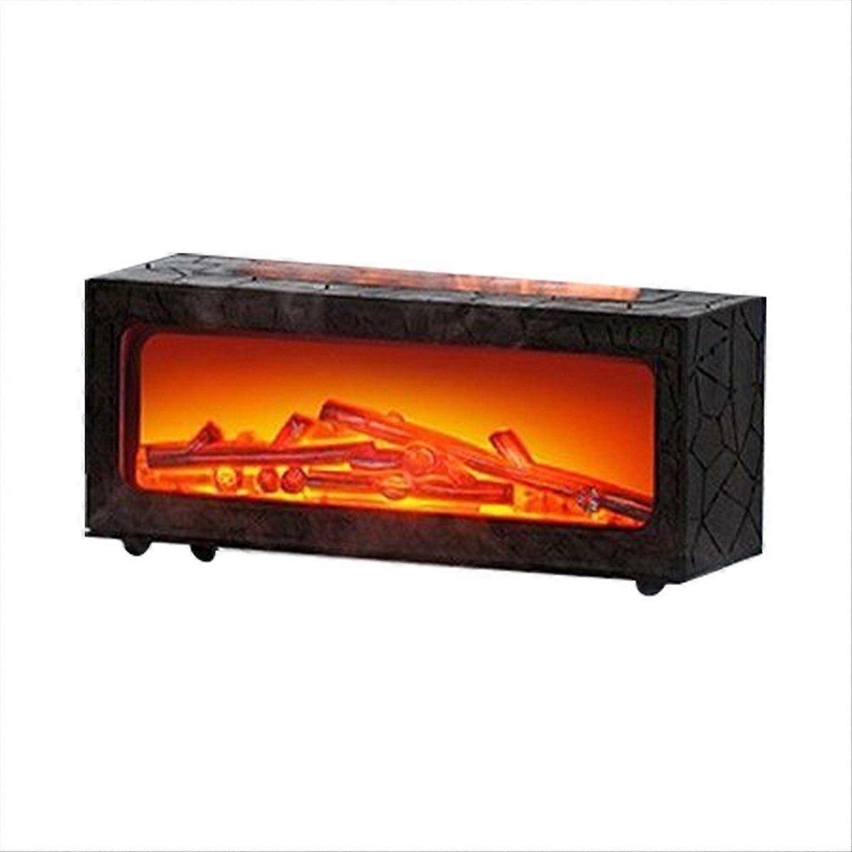 Mini Fireplace Diffusers for Essential Oils Fireplace Humidifier with Remote Bonfire Flame Diffuser