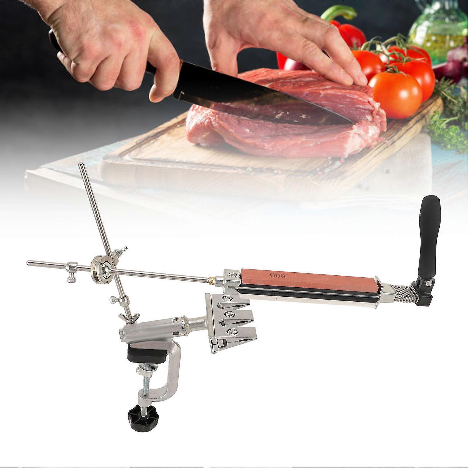 Fixed Angle Tool Sharpener 180‑3000 Grit Whetstones Flip Sharpening Kit for Kitchen Type B 