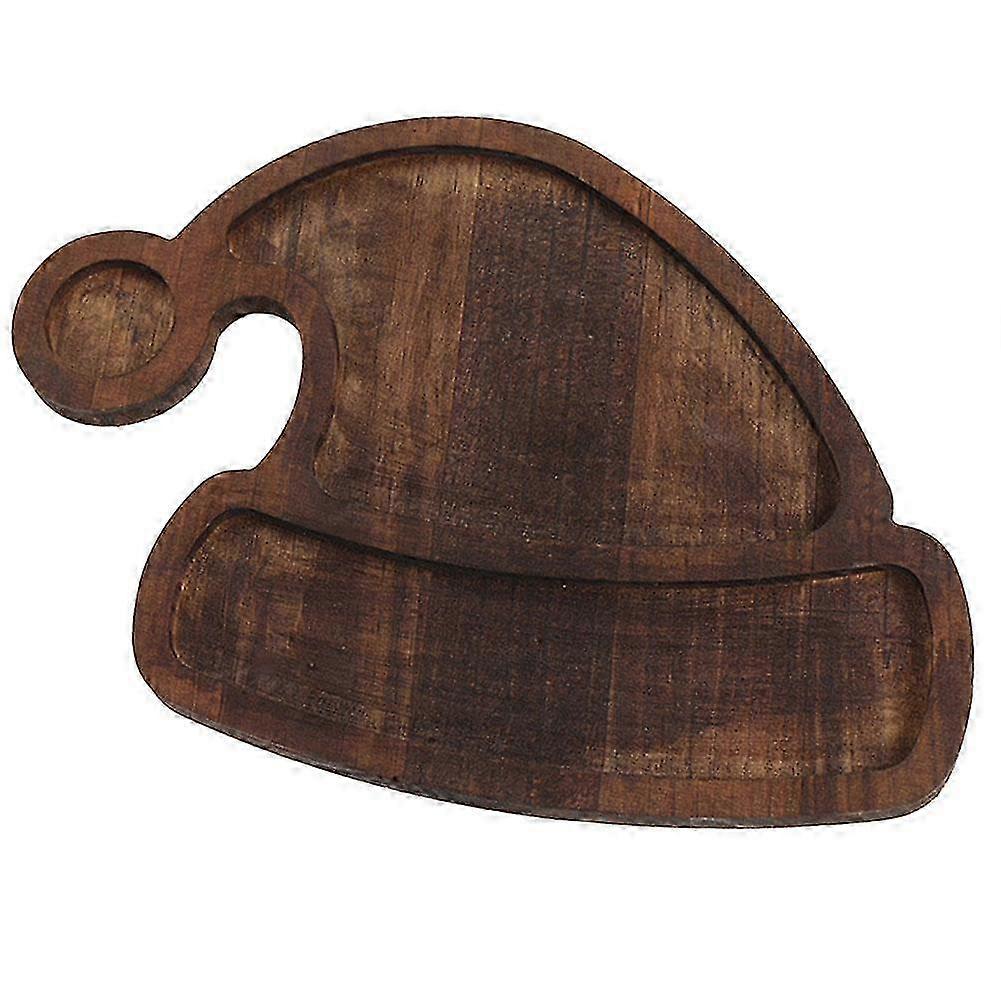 25-26 Cute Christmas Tree Dinner Plate Bamboo Decorations Theme Party Tableware