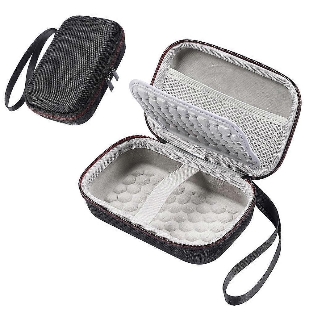 jixopn EVA Protective Case for Anbernic RG Cube - Shockproof, Portable, Anti-Scratch with Accessory Pocket & Hand Strap