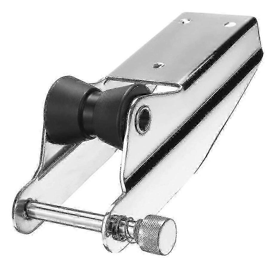 Fast baugankerrulle – kraftig marinebrakett i rustfritt stål for yachter (1 stk)