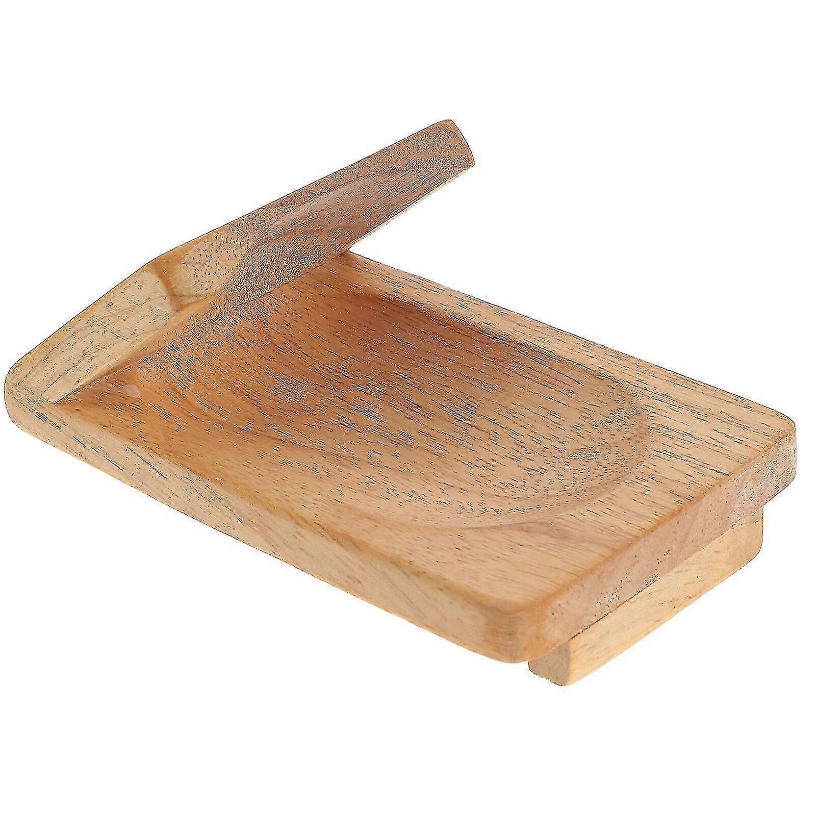 Oyster Opener Tool with Wooden Handle for Safe Shucking