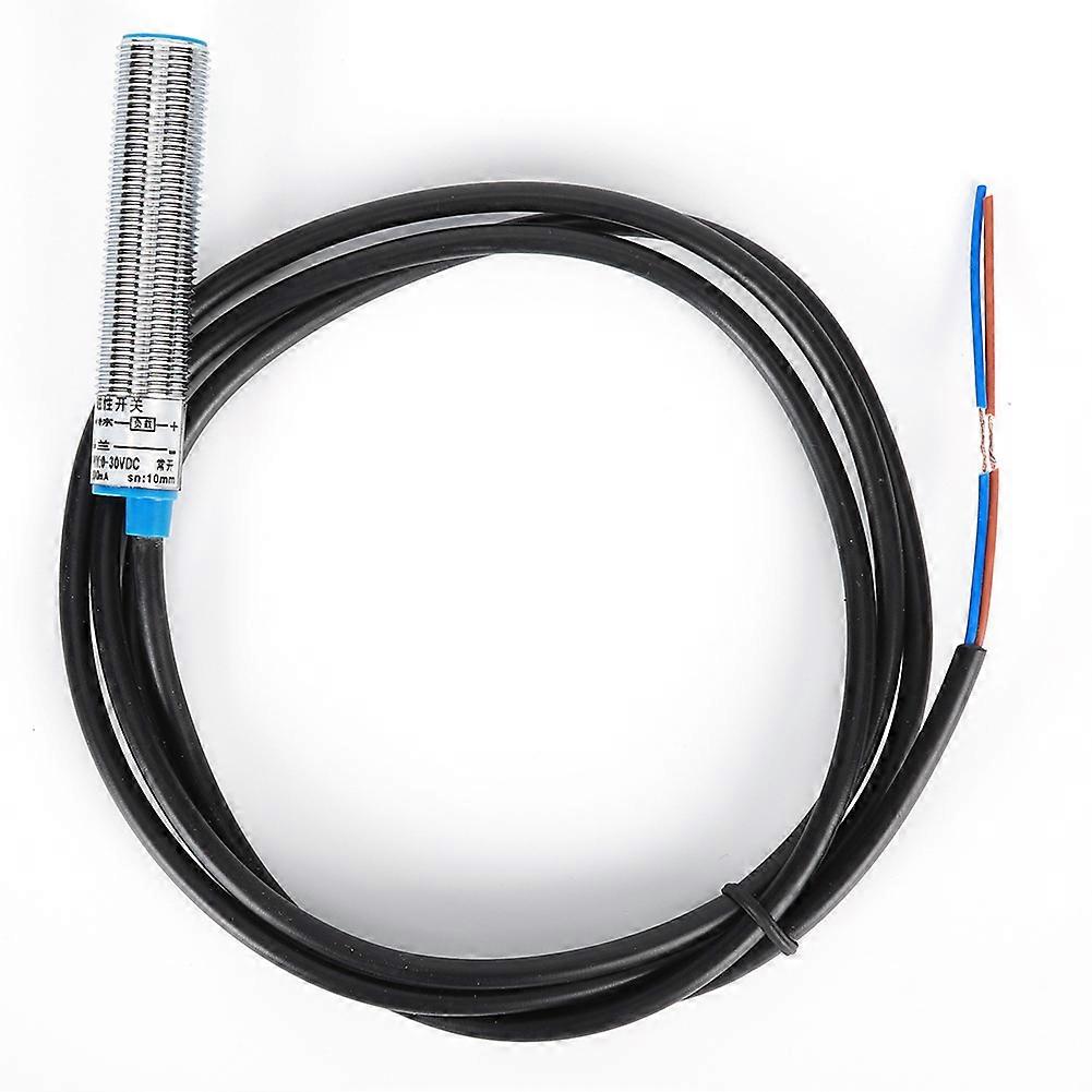 Proximity Switch Inductive Sensor Small Magnetic Metal Long Shell DC 0-35V Normally Open
