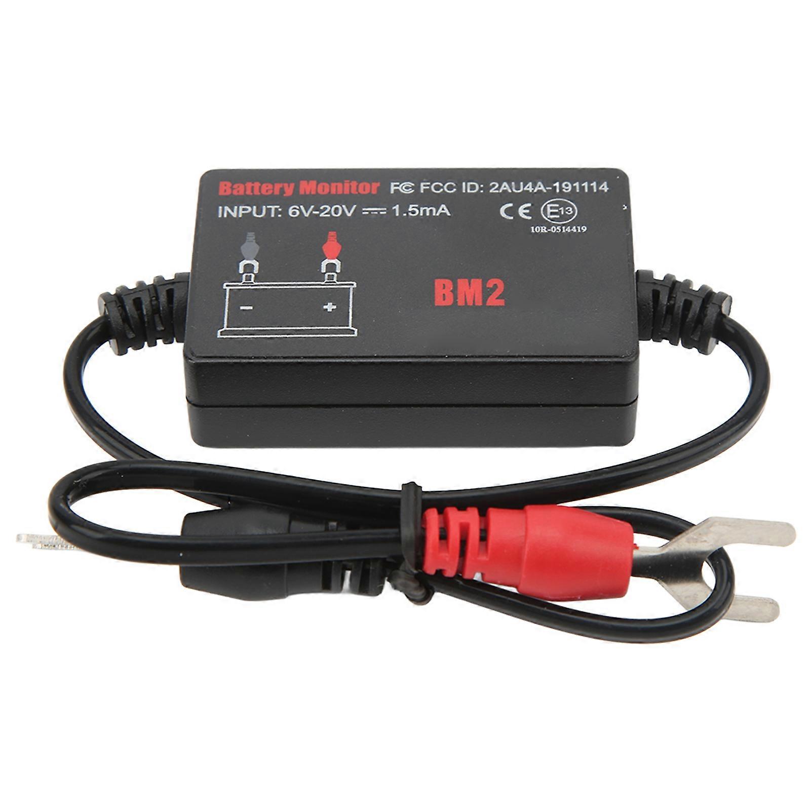 Charging analyzer for vehicles - 12V battery monitor and voltage tester