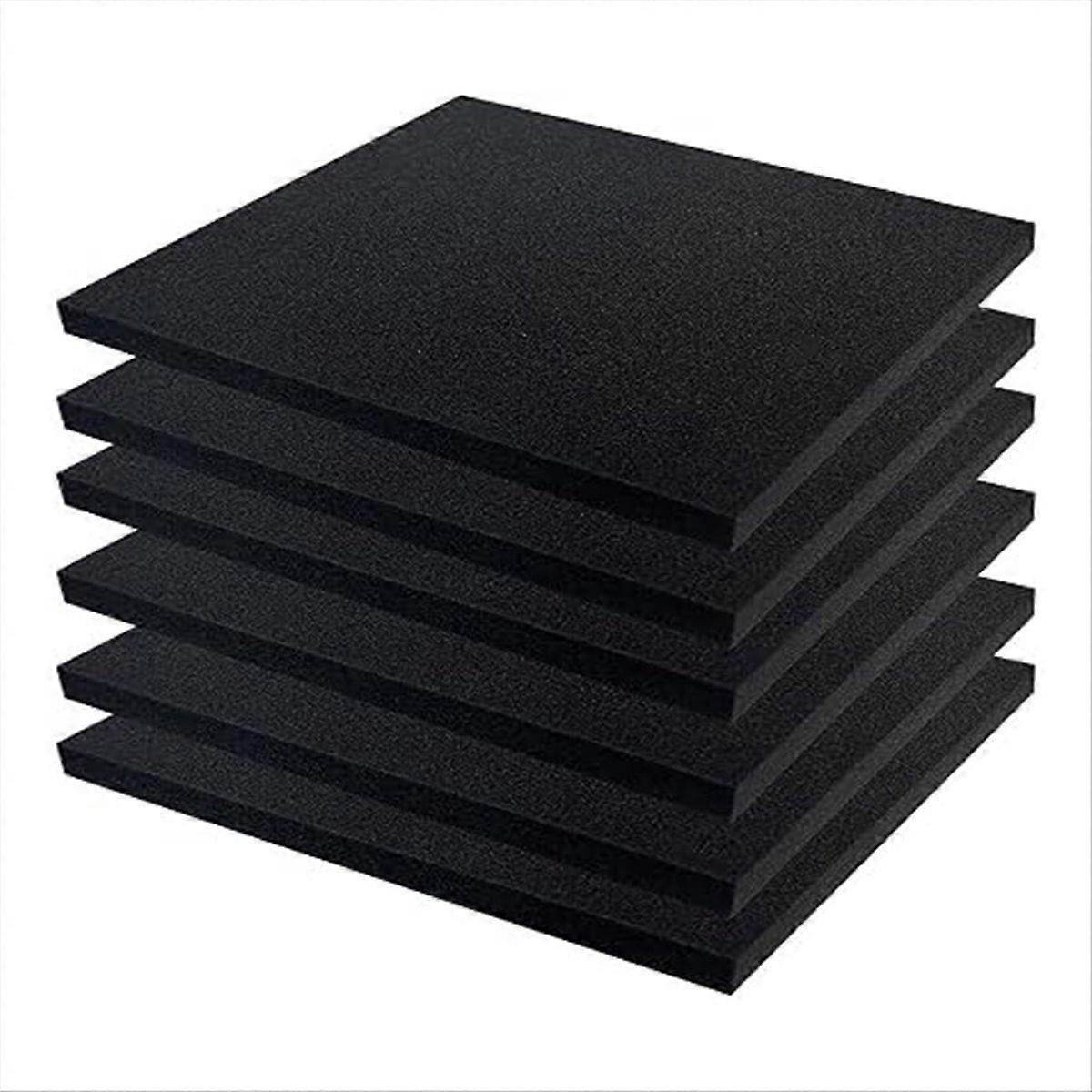 6 PCS Polyurethane Foam Sheets Foam Pads for Case Packaging Toolbox Cuttable Crafts Foam Pads, 40X30