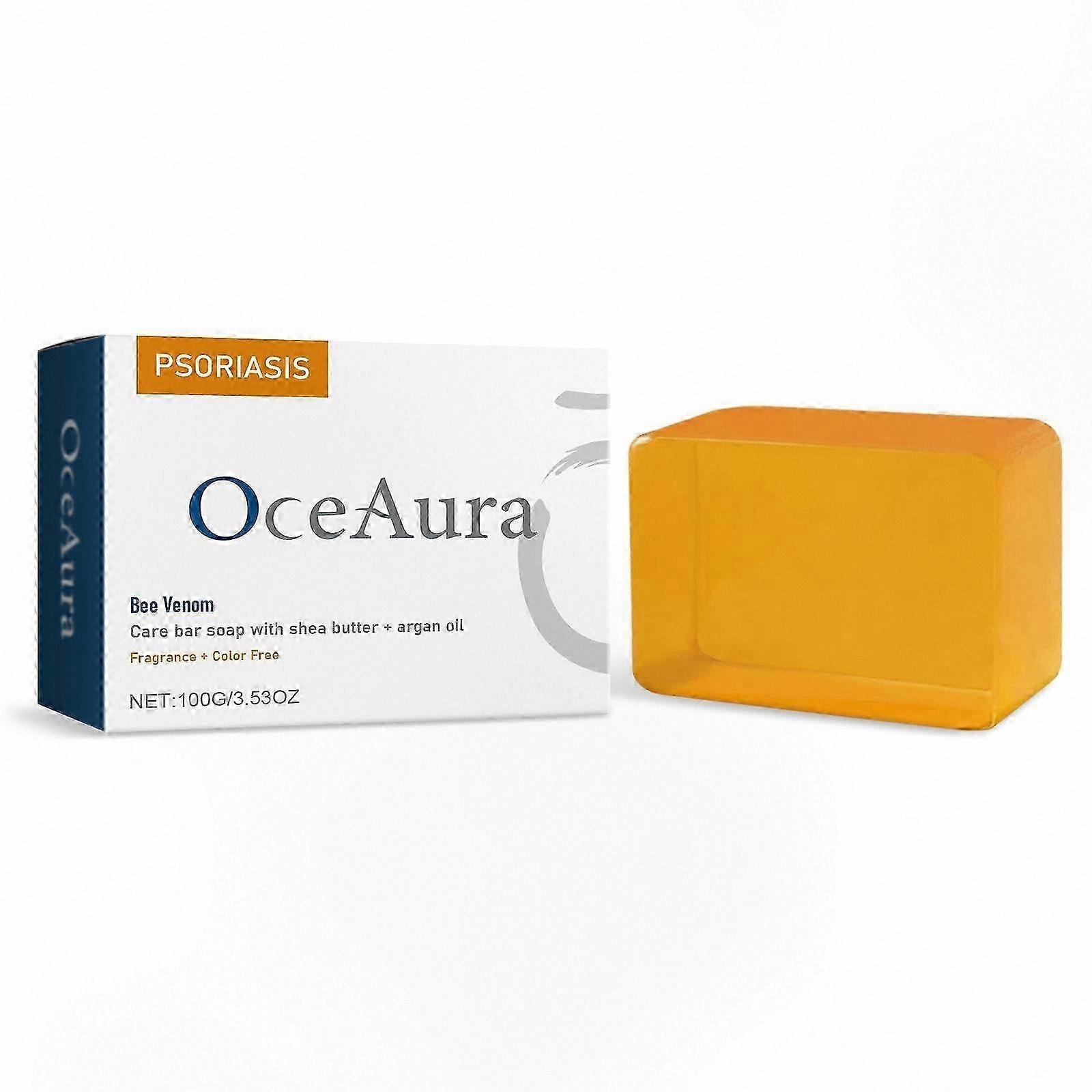 Moisturizing Soap for Sensitive Skin with Bee Venom, Shea Butter, and Argan Oil