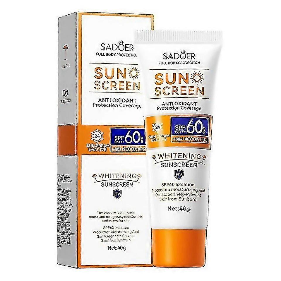 For Sadoer Isolation Sunscreen Anti Sweat Refreshing Non Greasy Sunscreen