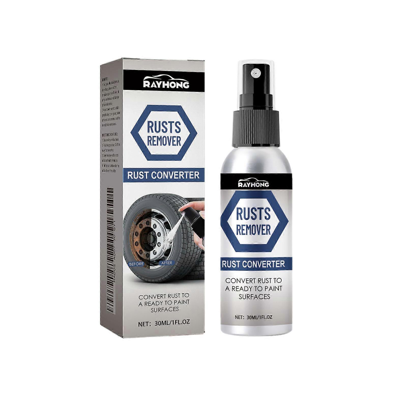 Rayhong Anti-Rust Conversion Agent Spray Automobile Wheel Hub Tire Rim Door Lock Cleaning Rust Remover Lubricant
