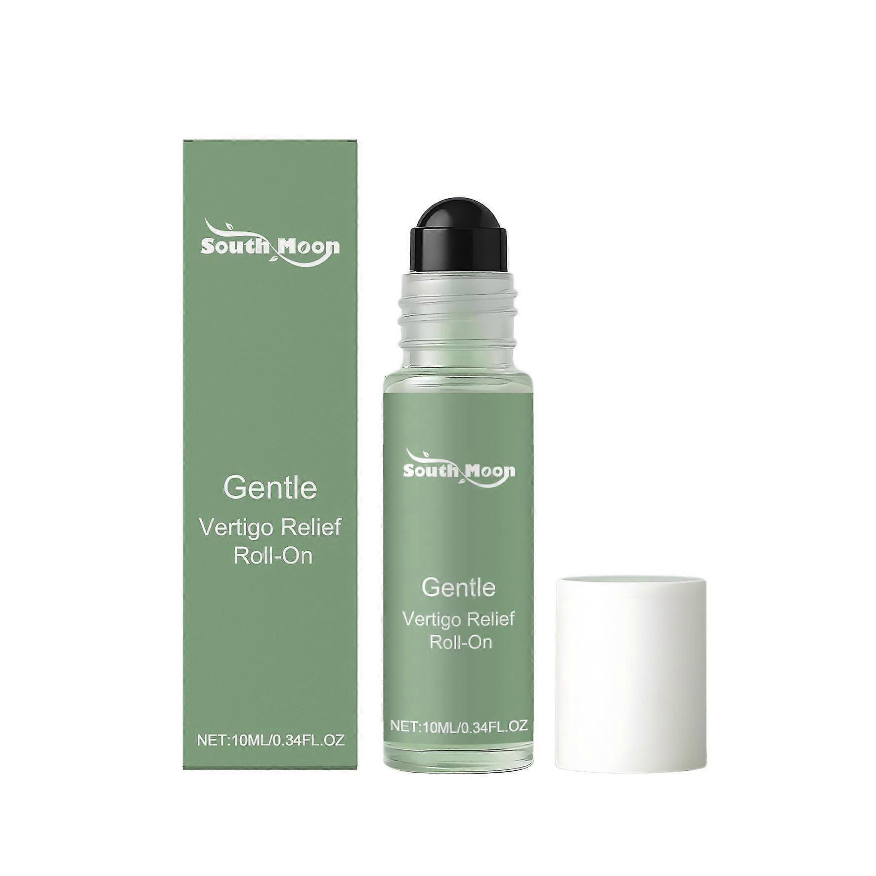 3X Anti-Dizzy Roll-On, Vertigo Ease Roller 10ml, Natural & Fast-Acting Essential Oils for Vertigo and Dizziness Support